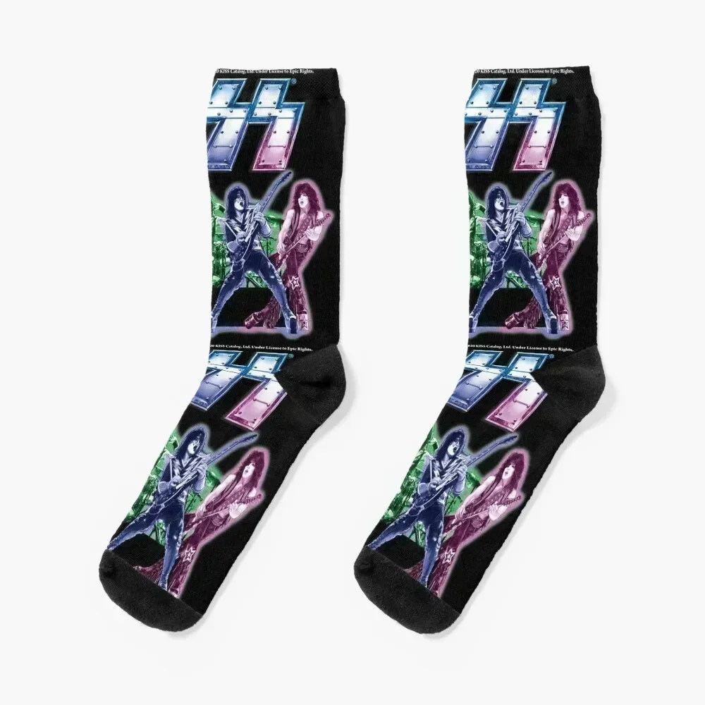

KISS band Socks Stockings summer golf new in's Socks Girl Men's Crossfit bright garter loose anti-slip Socks Girl Men's