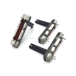 3 Piece 35MM Straight Slide Fader 3.5 CM Single Sliding Potentiometer B100K With Midpoint Handle Length 20MM
