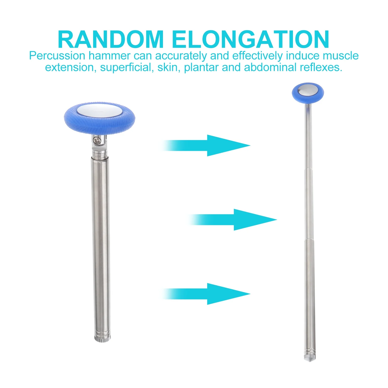 

Diagnostic Hammer Medical Hammers The Testing Tendon Metal Multifunction Mallet