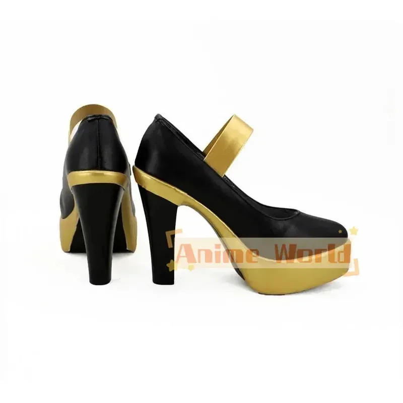 

New The Nine-Tailed Fox Ahri K/Da Skin Cosplay Shoes Boots Custom-Made Halloween Carnival Party Props 5DFSFGFSJN2025