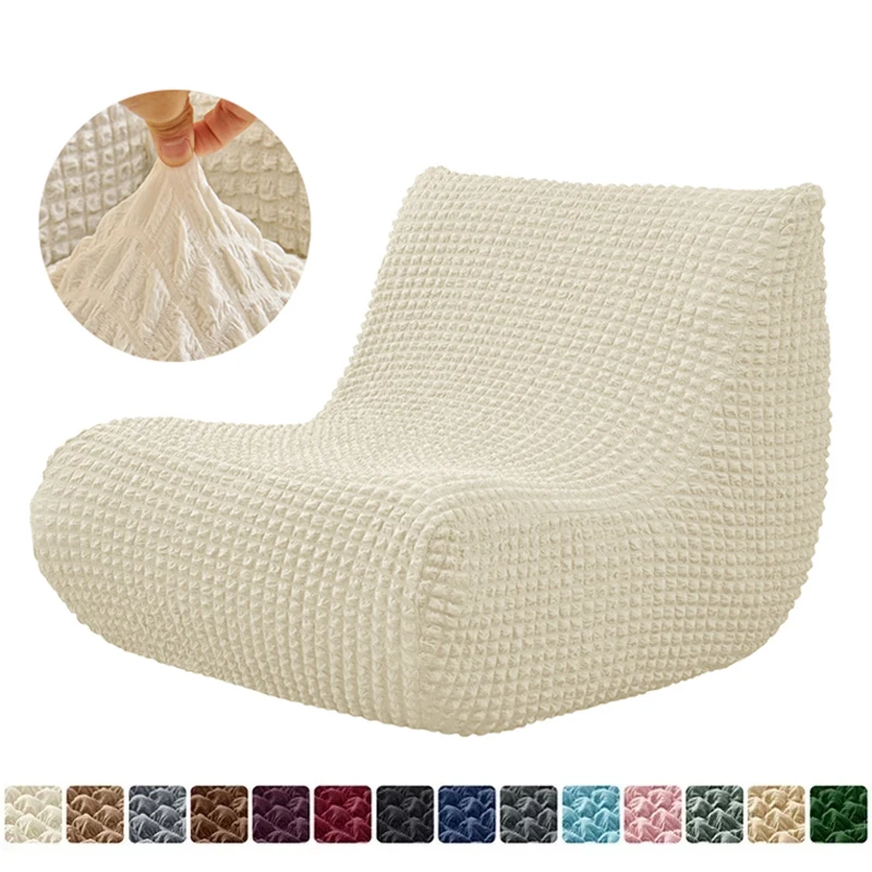 1 قطعة غطاء أريكة مرن بدون ذراع منقوشة النسيج القطني الطابق صالة الغلاف الاسترخاء واحد غطاء كرسي بجانب الحريق غرفة نوم ديكور المنزل