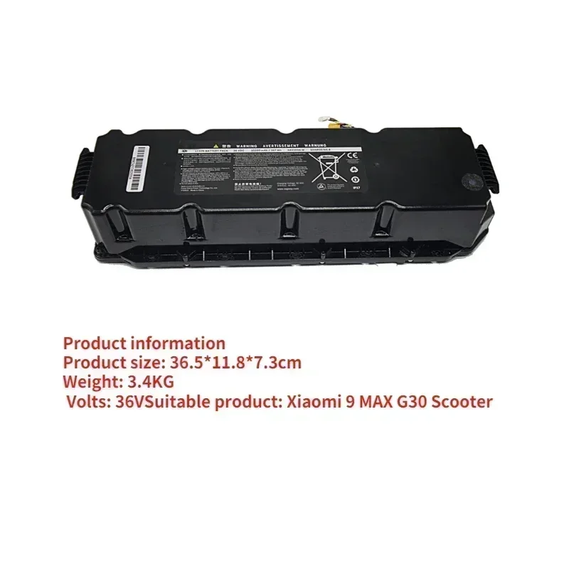  G30D Battery Parts For Ninebot MAX G30D Electric Scooter Li-ion Battery Pack Accessories Replacement