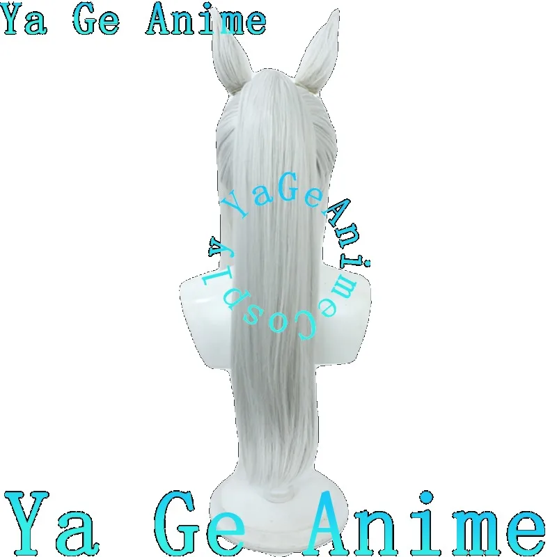 Ya Ge Anime Uma Musume Pretty Derby Gold Ship Cosplay Pruik Met Oren En Staart Paardenraces Meisje Spel Reality Show Karakter Pruik