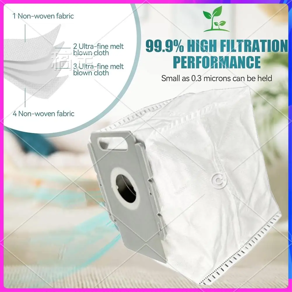 

AU-Dust Bag For Irobot Roomba I3 I3+ I7 I7+ I4 I6 I6+I8 I8+/Plus E5 E6 E7 J7 I,E &J Series Vacuum Cleaner Parts