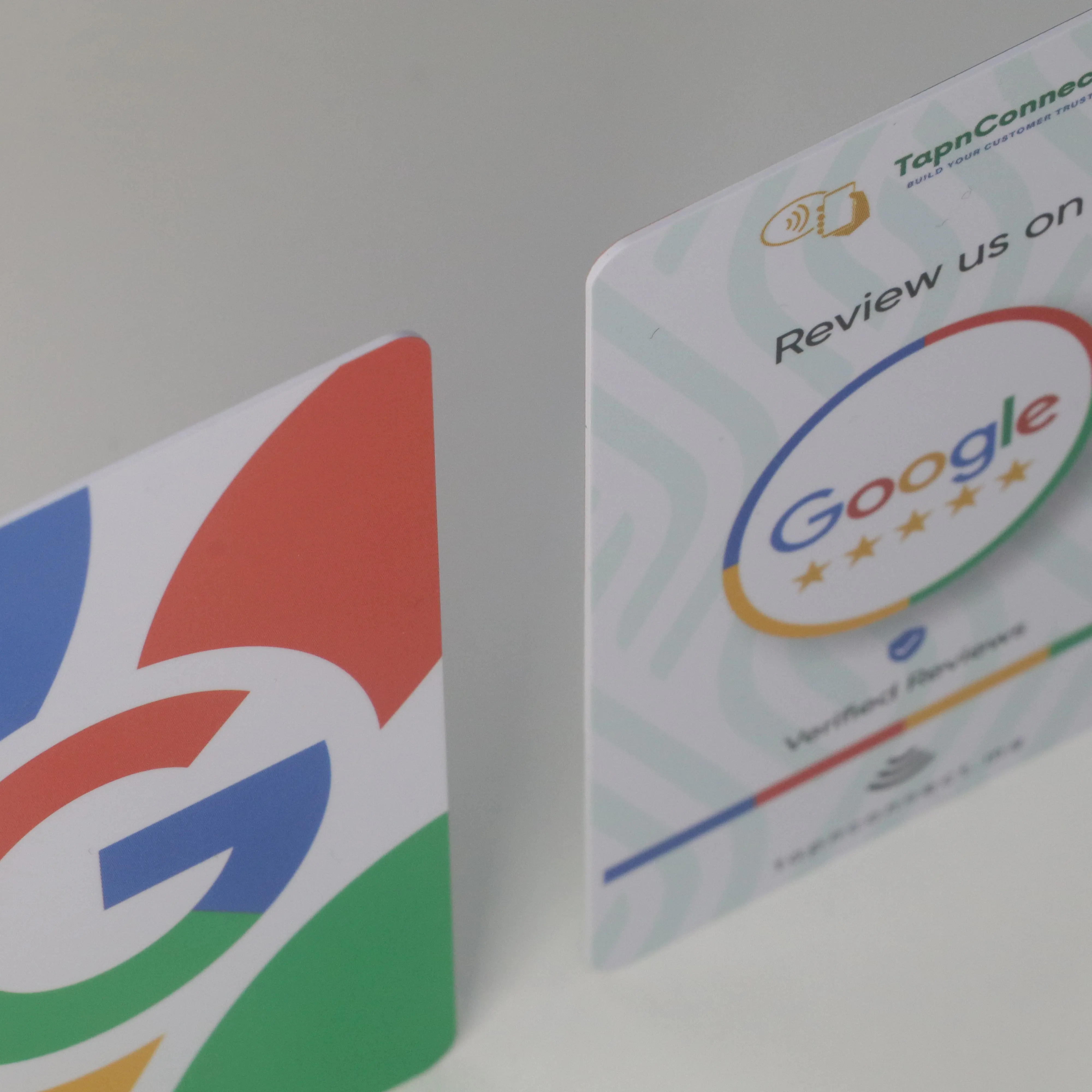 Google Review Cards Universal NFC ntag213 การ์ดรีวิว Boost Your Reviews 13.56Mhz