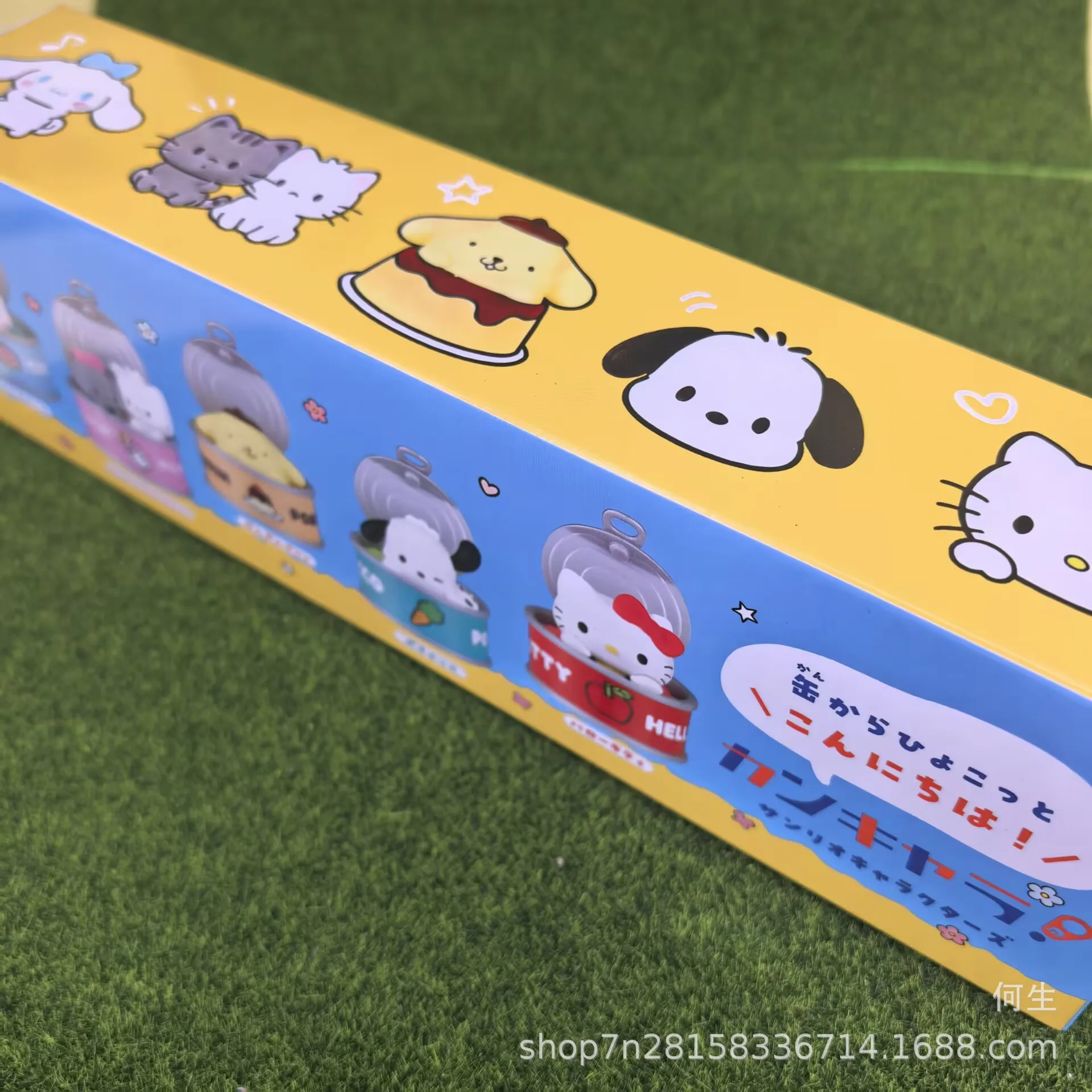 Niedliche Sanrio-Figuren in einer Dose: Hello Kitty, Pompompurin Mystery Blind Box Geschenke, Spielzeugmodelle, Anime-Figuren, Sammelornamente – Detail 7