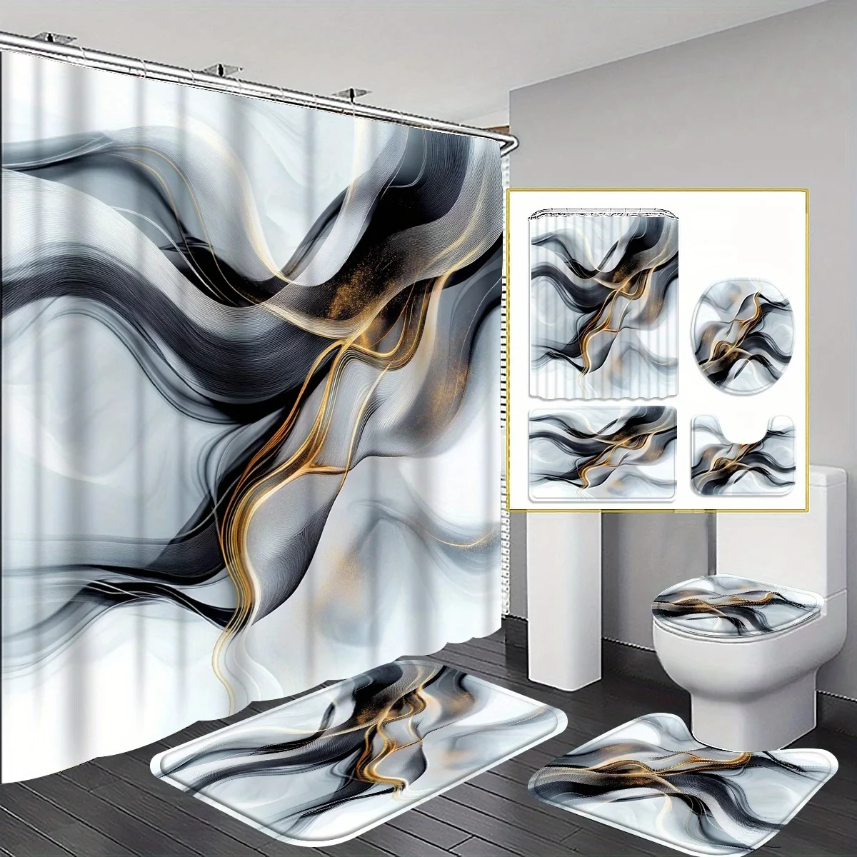 4Pcs Modern Luxury …