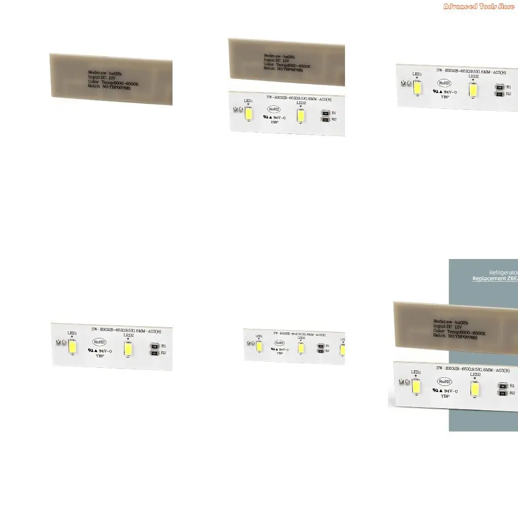 SWBX02B Refrigeration Light LED Light Board Light Strip Module For Refrigerator YBP007661 ZBE2350HCA W91B