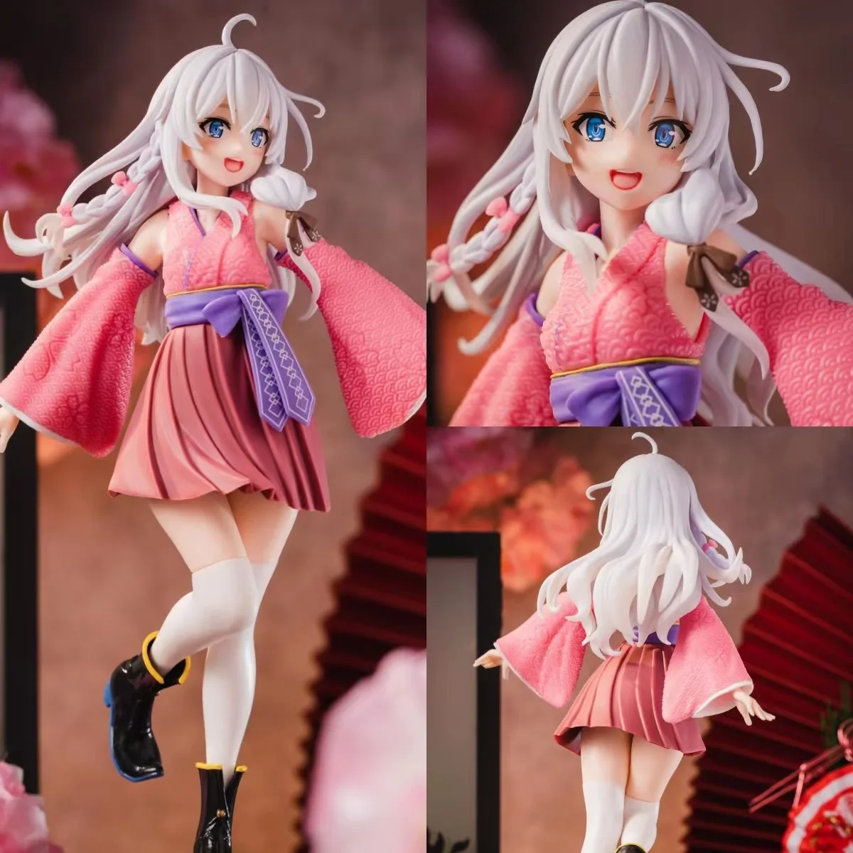 20cm The Journey of Elaina Anime Doll Action Figure PVC toys Collection figures for friends gifts