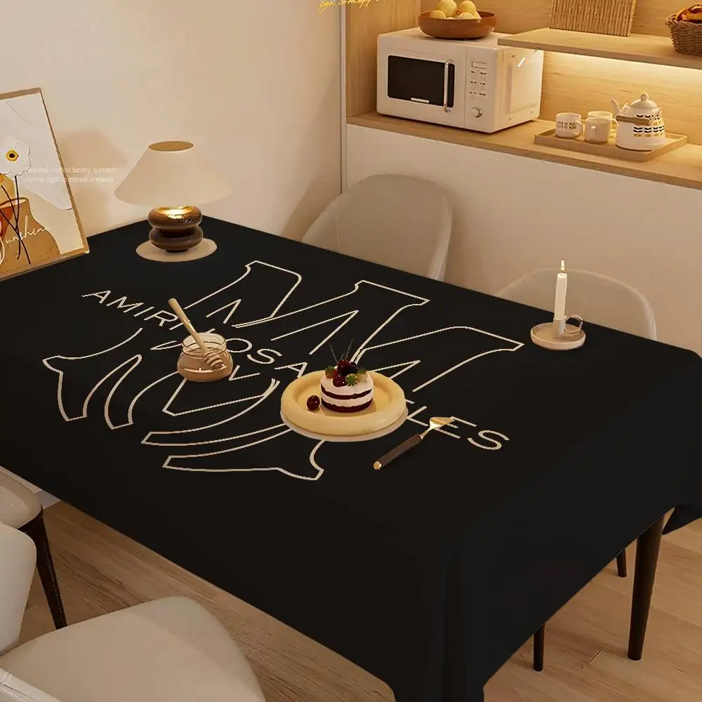 الفاخرة A-أمريكا مفرش المائدة المنزل عشاء حفلة غطاء الطاولة مأدبة الزفاف في الهواء الطلق غطاء حفلة فندق الديكور مفارش المائدة