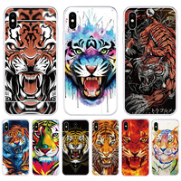 Phone Case For Leagoo M13 M9 Pro M5 S11 S8 Pro S9 T8S Z10 Power 5 2 Soft TPU Anime Tiger Back Cover For Leagoo S11 Case