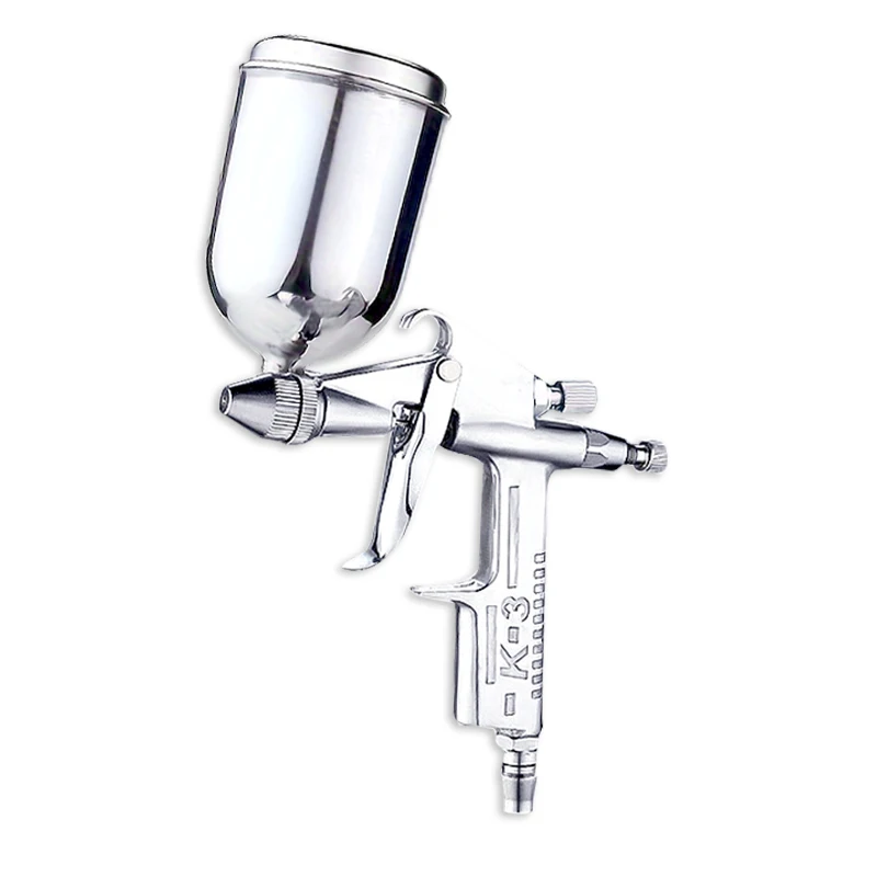 

Mini pistolet de pulvérisation pneumatique, buse de 125ml, 0.5mm, pour la réparation de la peinture automobile