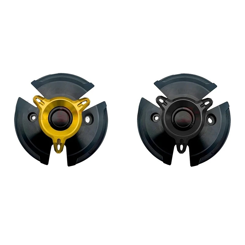 

Motorcycle Frame Slider Protector Engine Stator Cover Guard For Yamaha TMAX530 TMAX560 Black
