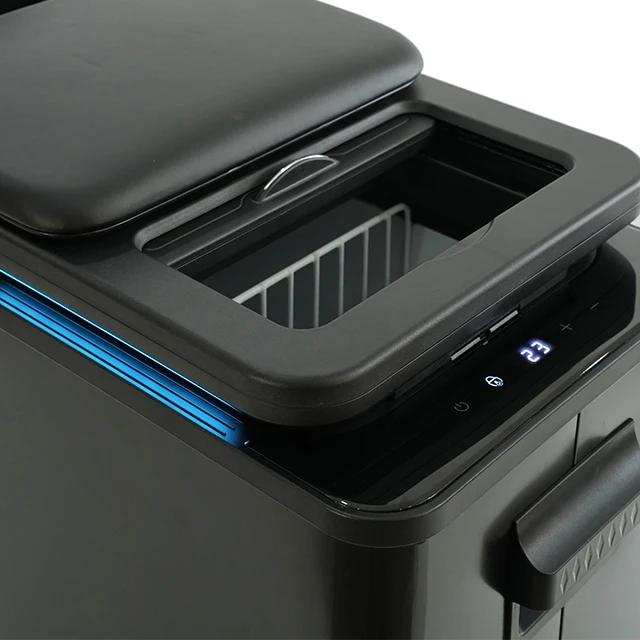 Applicable To Benzz Sprinter 524 324 Armrest Box Central Storage Box 37L Large Capacity Compressor Refrigerator USB Modification