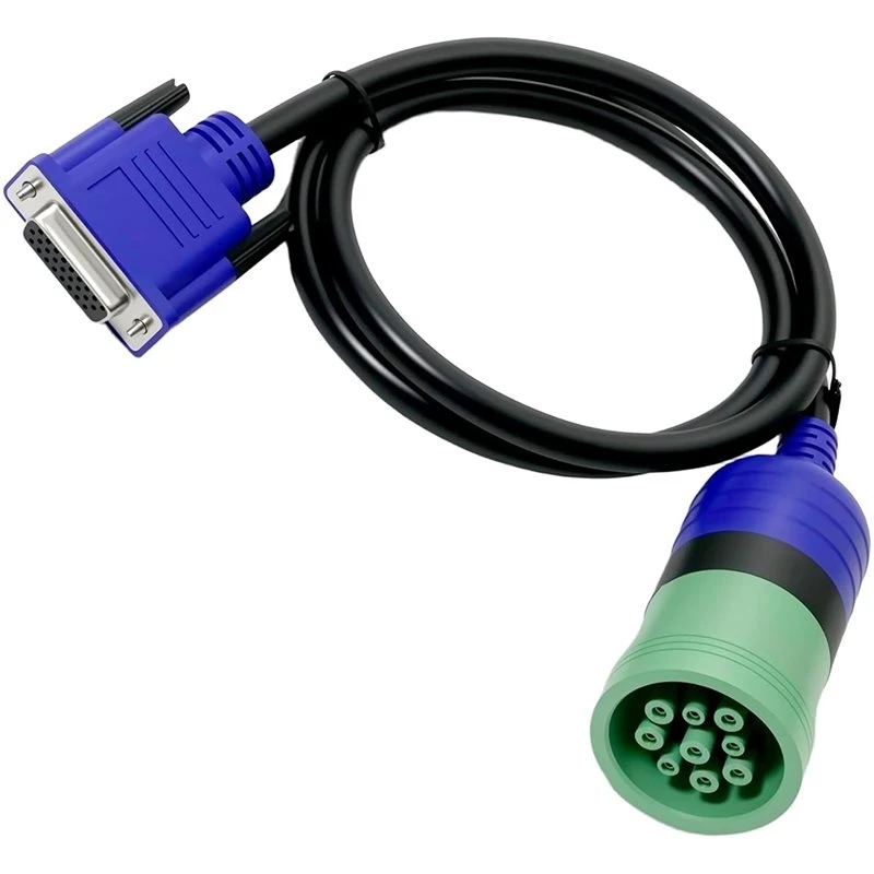 Superior-For USB-Link 2& 3, 9-Pin Deutsch Adapter J1708, J1939 CAN1, CAN2 CAN3 Heavy Duty Vehicle Communication Interface 493128