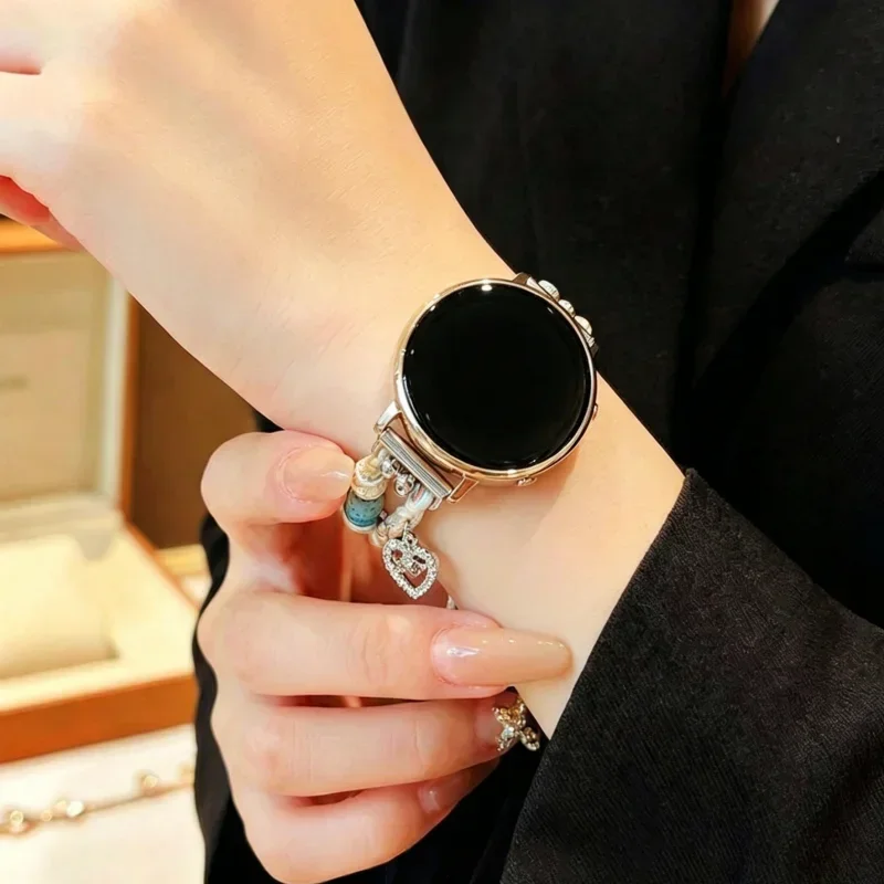 High end luxury metal strap suitable for Huawei GT5/GT5 Pro/GT4/GT2/3/4 22mm/20mm/18mm fashionable strap