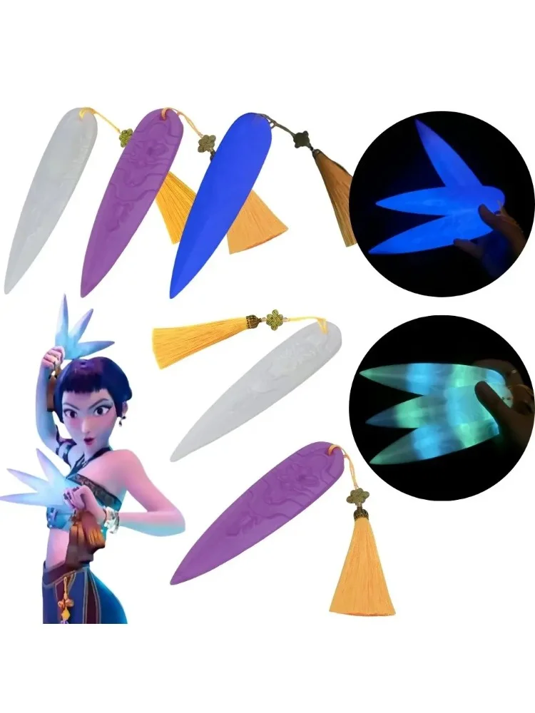 Kpop Zoey Demon Hunters Cosplay dardo armas accesorios de juego de rol para niña grupo Idol Halloween carnaval disfraz Accesorios