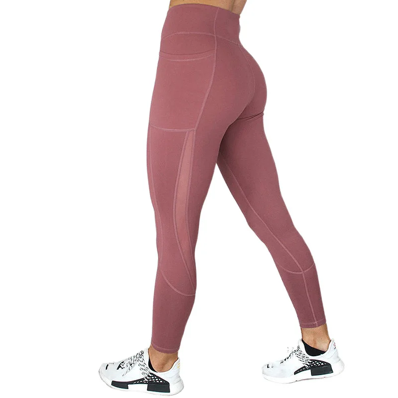 Pantalones de Yoga para mujer, mallas Push Up con bolsillo de Control de barriga, ropa deportiva Sexy para gimnasio y trotar