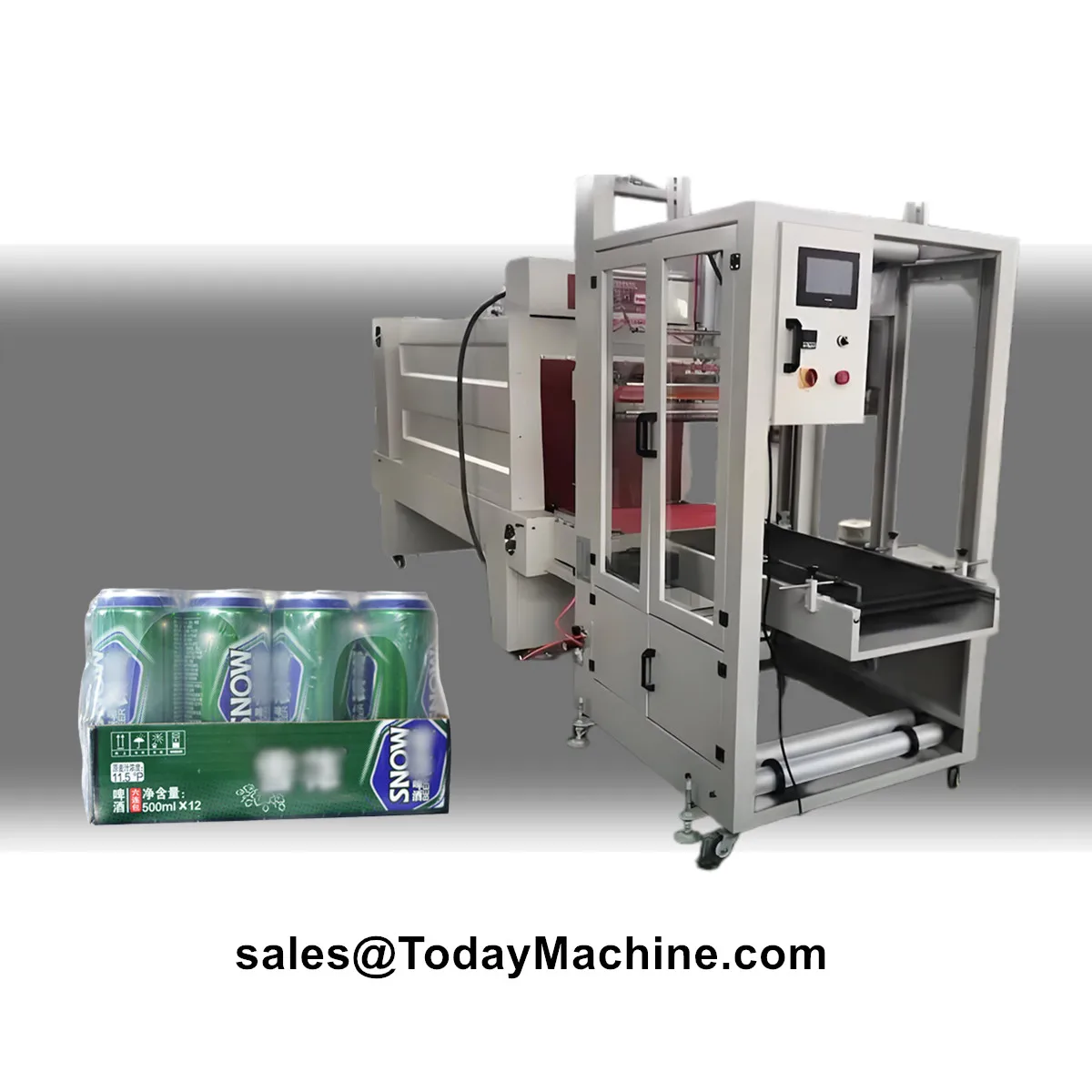 

PE Film Heat Shrink Machine for Beer Cans and Mineral Water Bottle