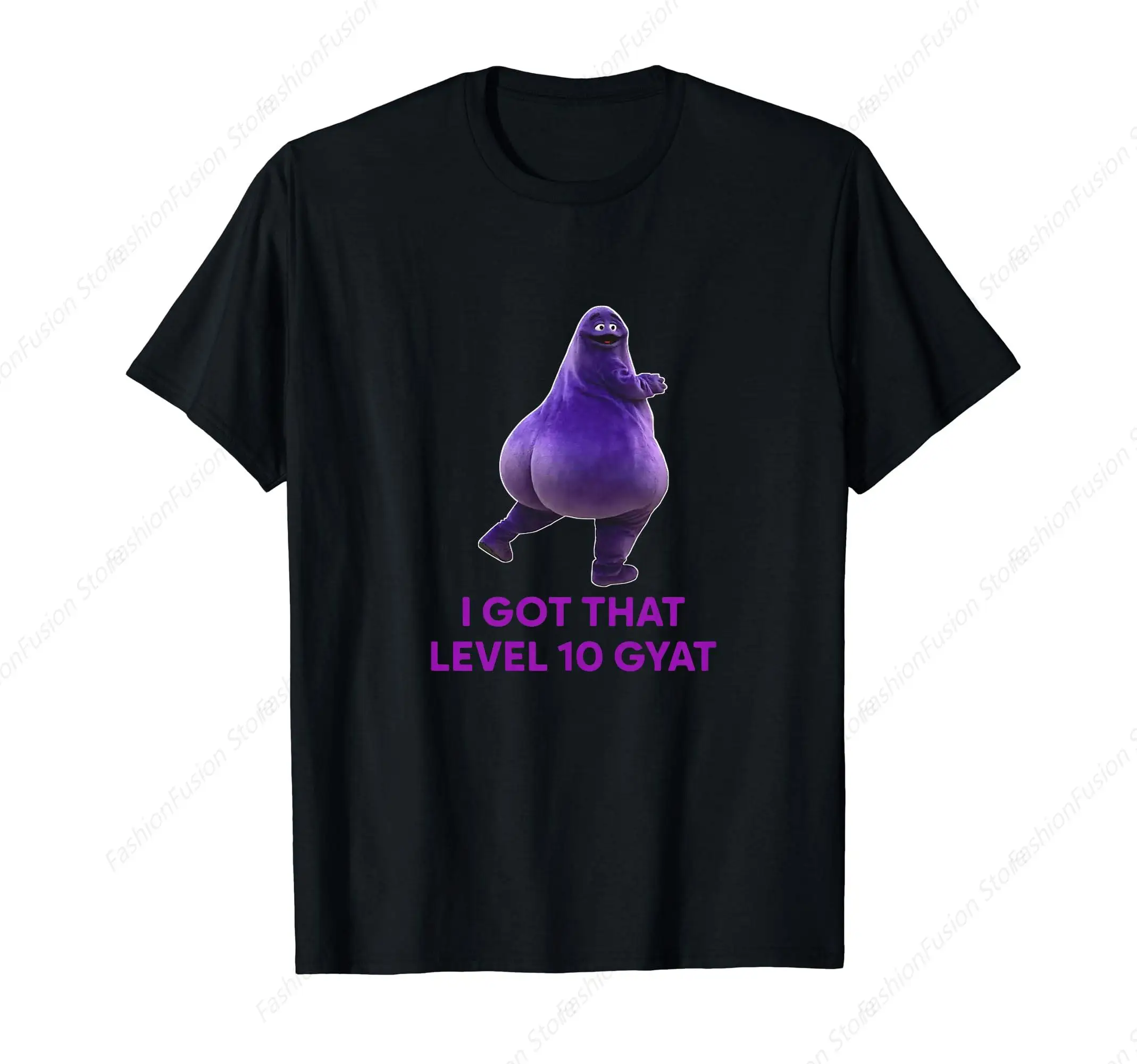 I Got That Level 10 Gyat T Shirt Funny Ironic Gyatt Oddly Specific Cursed Tee Cotton Short Sleeves Mens Clothing for Daily Shirt