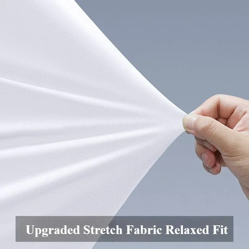 2025 Summer Casual Sports Suit Loose & Simple Lightweight Quick Dry Men's T-shirt Running Moisture Wicking Wrinkle Free