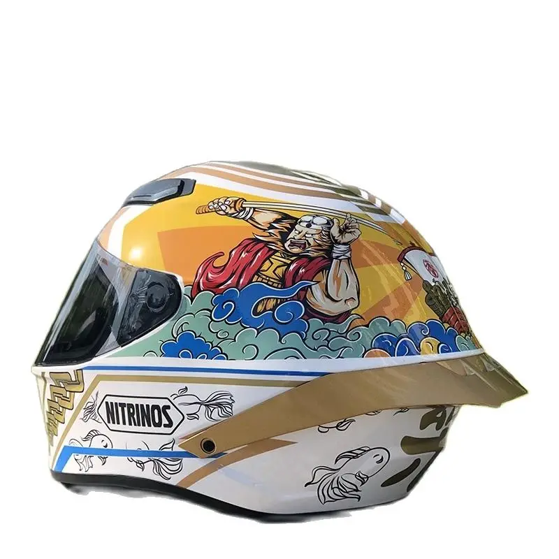 النساء والرجال خوذة قبعة السلامة كامل الوجه دراجة نارية خوذة الشتاء Saeson خوذة ركوب موتوكروس سباق Motobike #2