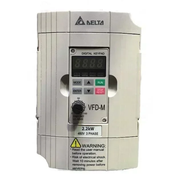 

VFD004M21A VFD-M Series Drive, Delta frequency converter 0.4KW 220V Single Phase