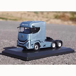 1:50 Scale Foton Auman Galaxy 9 Heavy Truck Tractor Alloy Car Model Collection Ornaments