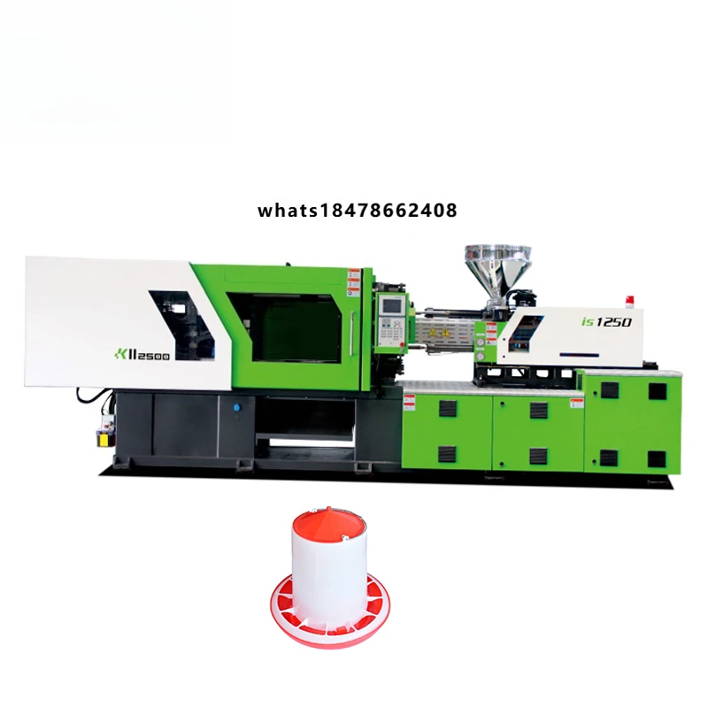 Plastic Chicken Feeder  Molding Machine Clamping Unit Mould and Assembly
