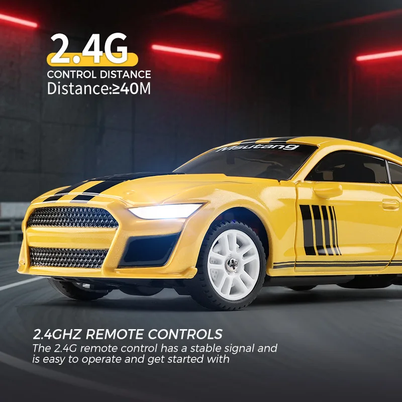 K4308 Nuovo Prodotto 1: 1:43 Elettrico 4WD Racing Drift Car Mini Desktop Telecomando RC Regalo di compleanno per bambini Ragazzo giocattoli da collezione