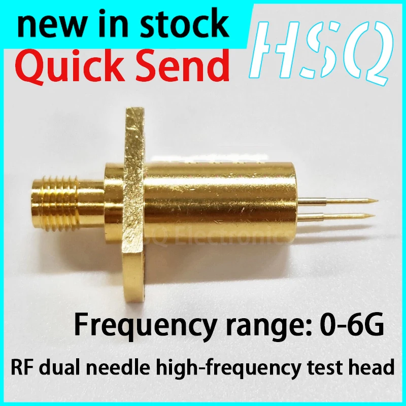 1PCS RF Dual Needle Pointed Mobile Phone Test Head High-frequency Test Head Dual Pointed AP Bluetooth Test Probe RF2-BB