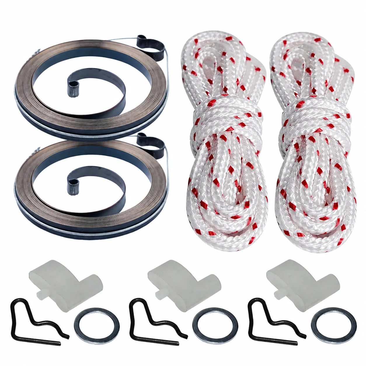 Starter Rope Spring Kit For Stihl FS45 FS55 BG55 BG65 BG85 TS400 Trimmer Brushcutter Parts Replaces 4116 195 7200 1118 195 3500