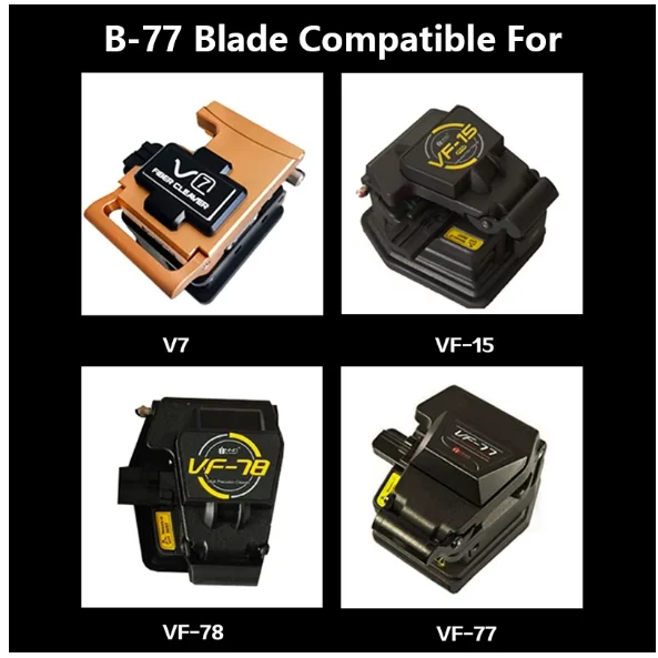 INNO Fiber Cleaver Blade B-77 Fit For VF-77/VF-78/VF-15H/V7 Optical Cable Cutter FTTH