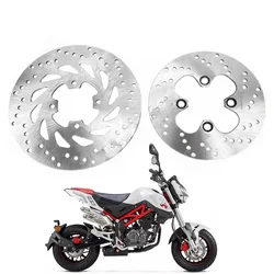For Benelli TNT125 TNT 125 TNT135 TNT 135 BJ125-3E Motorcycle Front Rear Hydraulic Brake Disc Rotor Brake Disc Plate