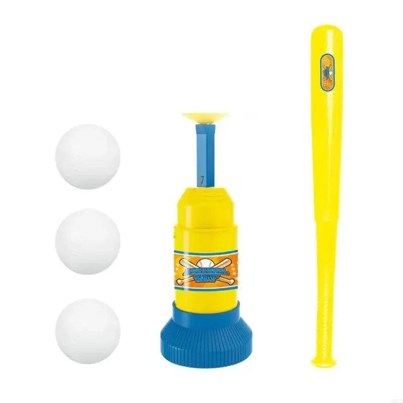 لعبة بيسبول للأطفال معدات تدريب رياضية آلة إبريق البيسبول للعبة الفناء الخلفي لعبة بناء المهارات والتنسيق 15UB