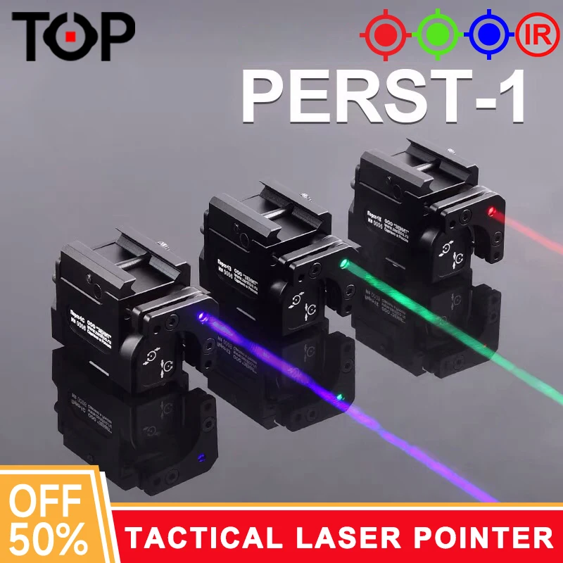 WADSN PERST-1 Airsoft Tactical Laser Pointer Red Green Blue Dot Sight Aiming Laser Lower Hanging Hunting Weapon Pistol Light