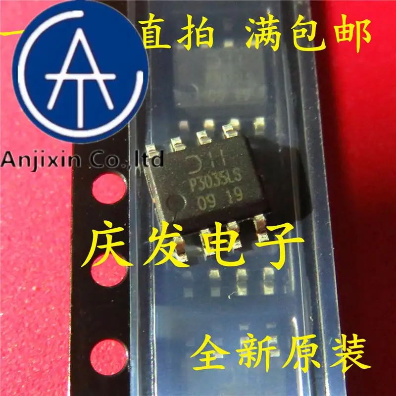 

10 шт. 100% оригинал, новый, в наличии DMP3035LSS-13-F P3035LS FET SOP8