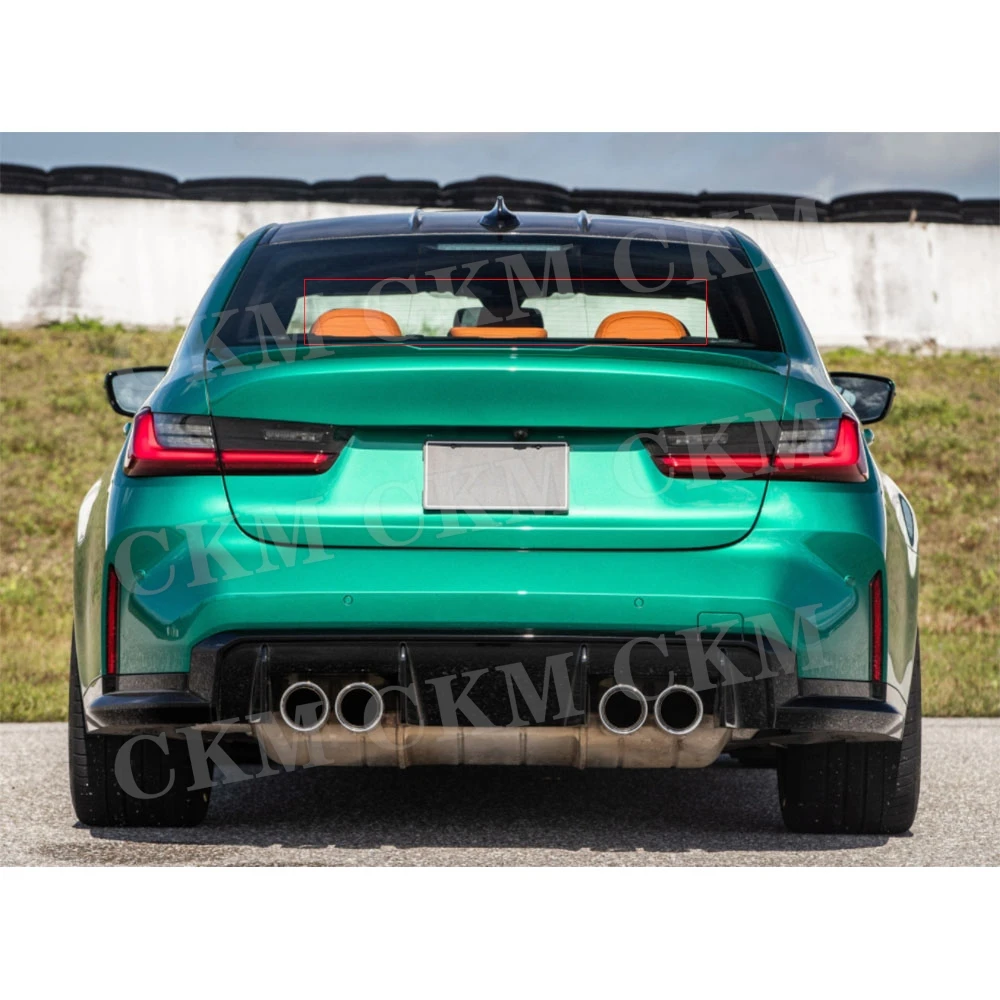 

for BMW 3 Series G80 M3 8 Series F91 F97 F98 2020+ Carbon Fiber Car Inner Seat Back Covers Trims Accessories