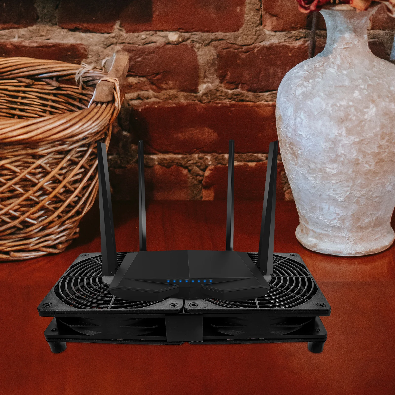 

Dual for Ultra-Thin Quiet Mini PC Radiator Speed Regulation Compact Efficient Heat Dissipation Rapid Small USB Powered USB PC