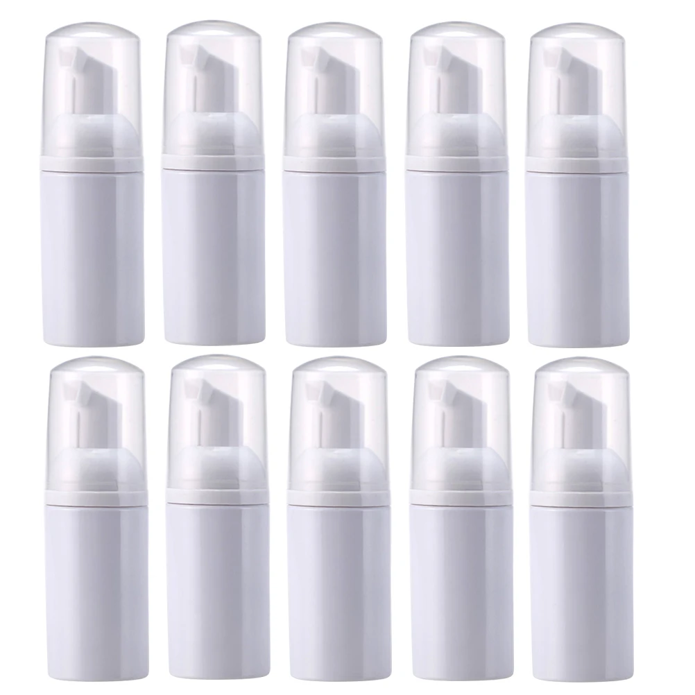 

10Pcs Portable Bubble Maker Bottles Foam Pump Bottles for Facial Shampoo Shower Gel Hand Dishwashing Refillable Plastic