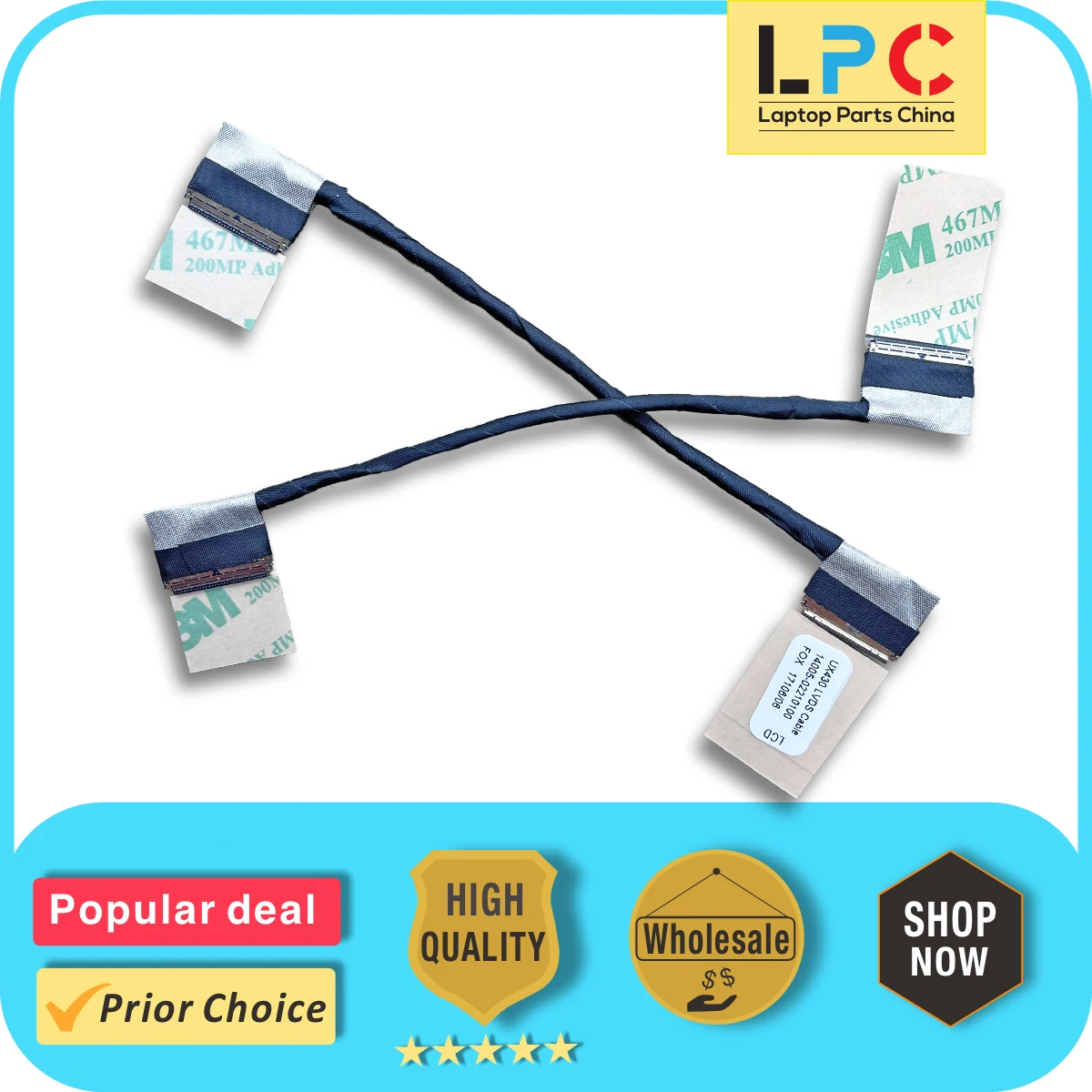 LCD Cable for ASUS UX430U UX430UA UX430UAR New Laptop LCD LVDS Display Video Screen Flex Cable 14005-02210100