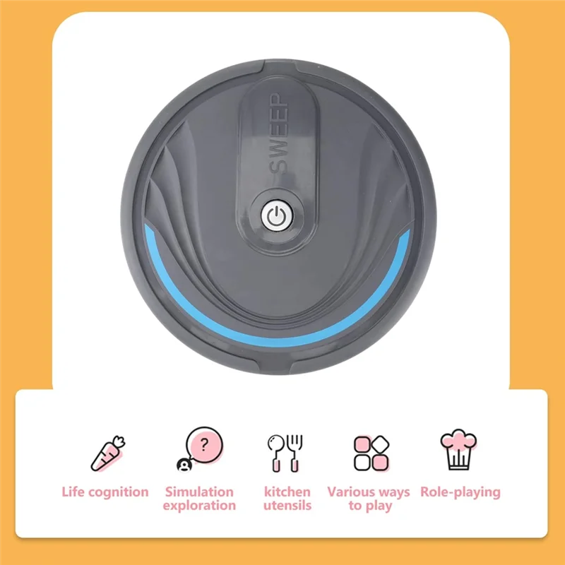 BAAN-충전식 바닥 로봇, 먼지, 먼지, 동물 털 청소용 1Pc 청소 로봇