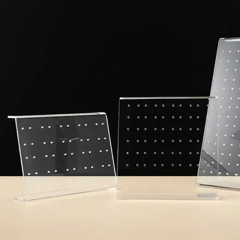 50/80 Löcher Ohrringe Display Ständer Schmuck Display Halter Ohrring Vitrine Rack