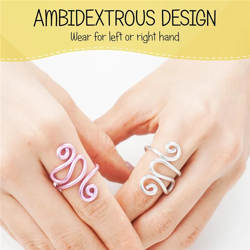 

H5-вязаное крючком натяжное кольцо, кольцо для контроля натяжения пряжи Foreign & Righties, регулируемое вязаное крючком кольцо для пальцев, вязания крючком, вязания Dura