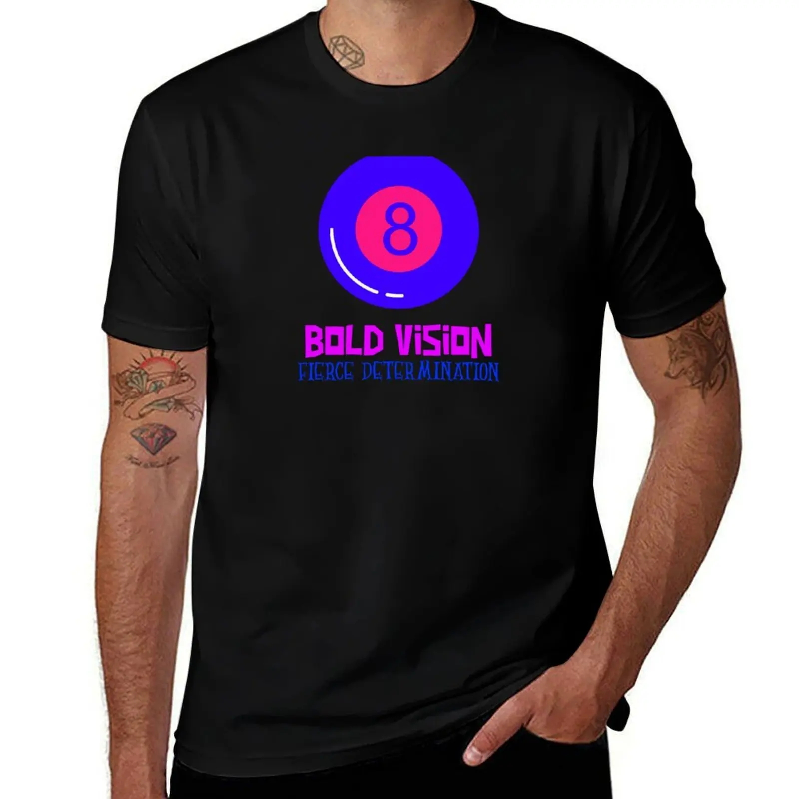 Bold vision fierce determination T-Shirt t shirt personalised T-Shirt