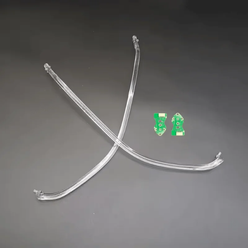 Light Tubes Angel Eyes Chip For Tesla Model 3 Y Lens Edition White Ballast Module 2019-2023 Car Headlight DRL Chip Conduit Strip