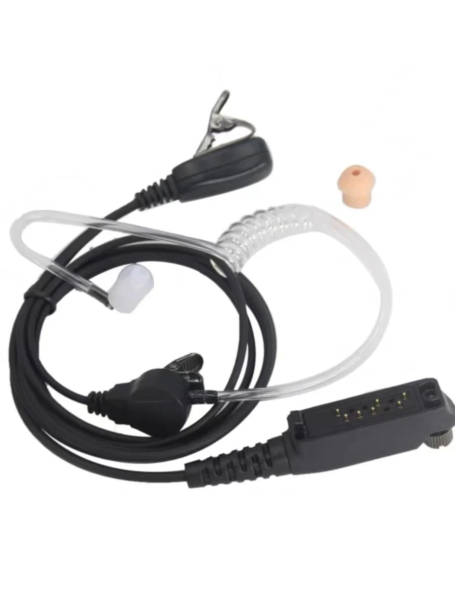 

New PTT MIC G Shape Earpiece Headset for Sepura STP8000 STP9000 8035 8040 Walkie Talkie Ham Radio Hf Transceiver Handy