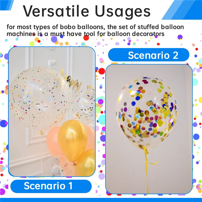 

Инструмент для открытия воздушных шаров AAAF, 2 шт., инструмент для расширения воздушных шаров, наполнитель конфетти, рот для прозрачного открывания воздушных шаров Бобо