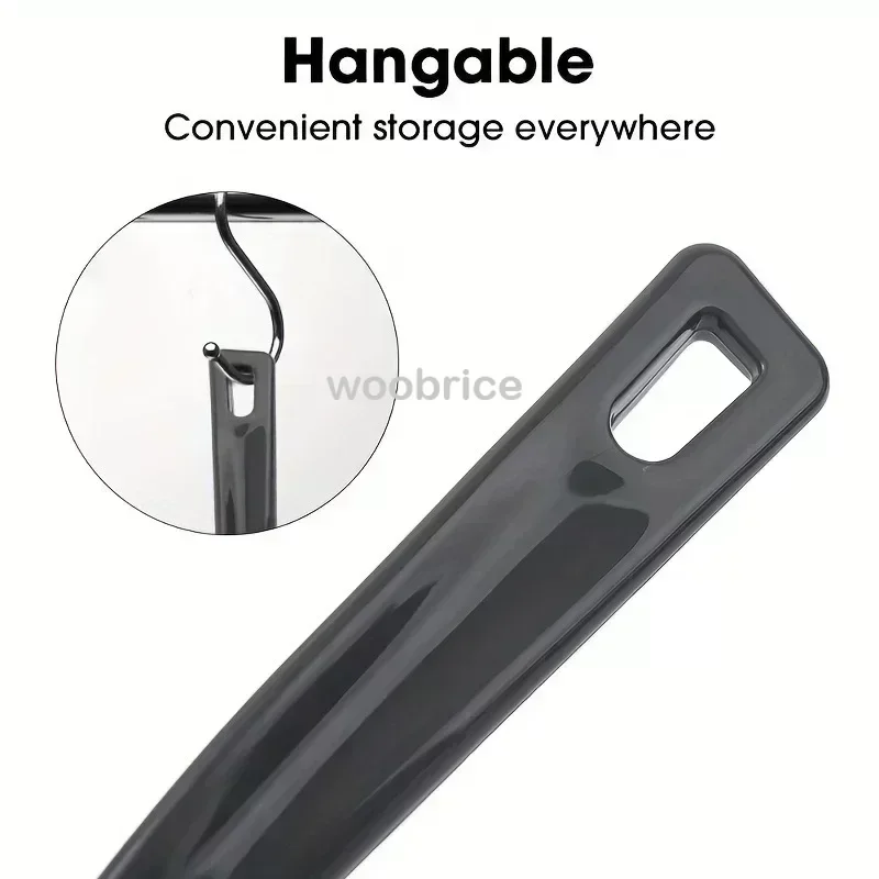 فرشاة التنظيف المنزلية، فرشاة تنظيف الحمام، فرشاة تنظيف شق المبرد، فرش رقيقة متعددة الوظائف، مقبض طويل، مريحة #4