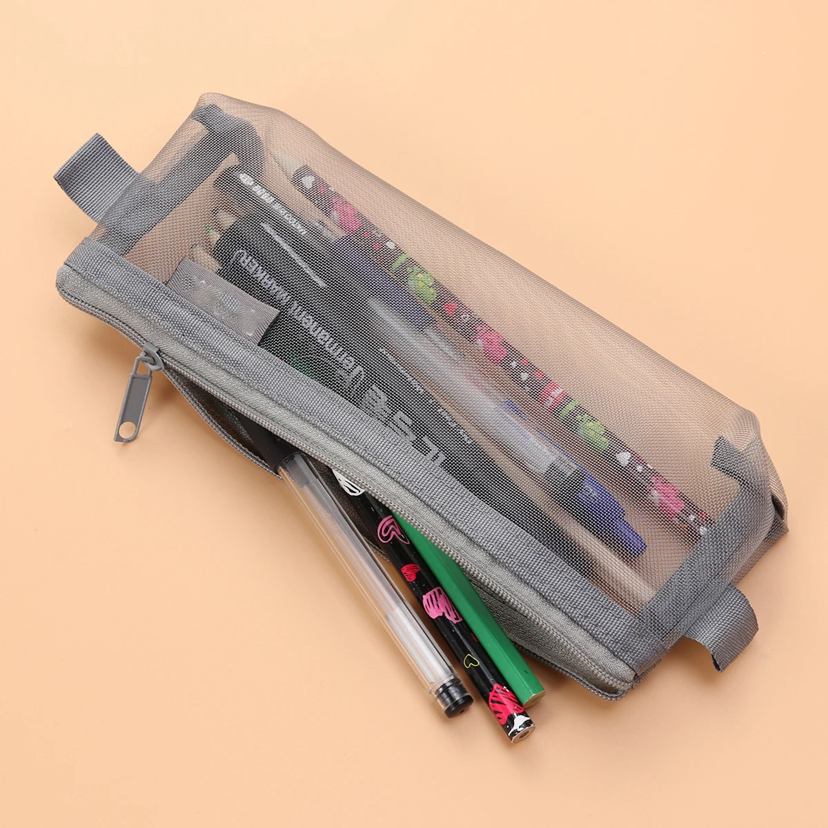 

3 Pcs Storage Travel Holder Multipurpose Paper Document Pouches Documents Bag Zipper File Bags High Capacity Mesh Pencil Case